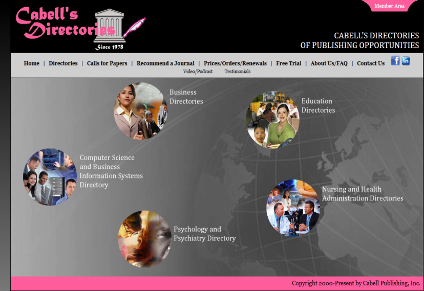 Cabell's home page